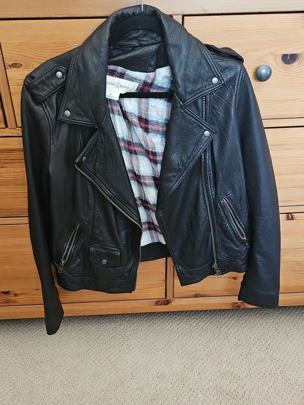 Treasure & Bond Leather Jacket
